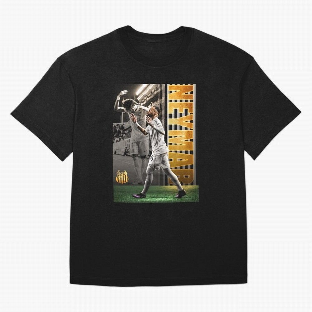 Neymar - Back Home Premium T-Shirt Join the Countdown to Global Football Passion for FIFA World Cup 2026 Group Stage, Connected to Haaland, Argentina and Brazil, Football History, Final Match Energy, Crowd Noise and Once in a Lifetime Moments;