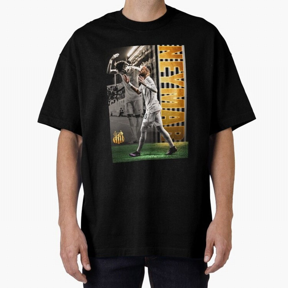 Neymar - Back Home Premium T-Shirt Join the Countdown to Global Football Passion for FIFA World Cup 2026 Group Stage, Connected to Haaland, Argentina and Brazil, Football History, Final Match Energy, Crowd Noise and Once in a Lifetime Moments;