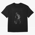 Art Neymar Wallpaper Graphic T-Shirt Bring a Champion Mindset to Match Day Hype around FIFA World Cup 2026 USA Canada Mexico, Neymar, Spain and Netherlands, Vintage Soccer Flavor, Modern Football Stars, National Flags and Final Night Emotion; Ideal