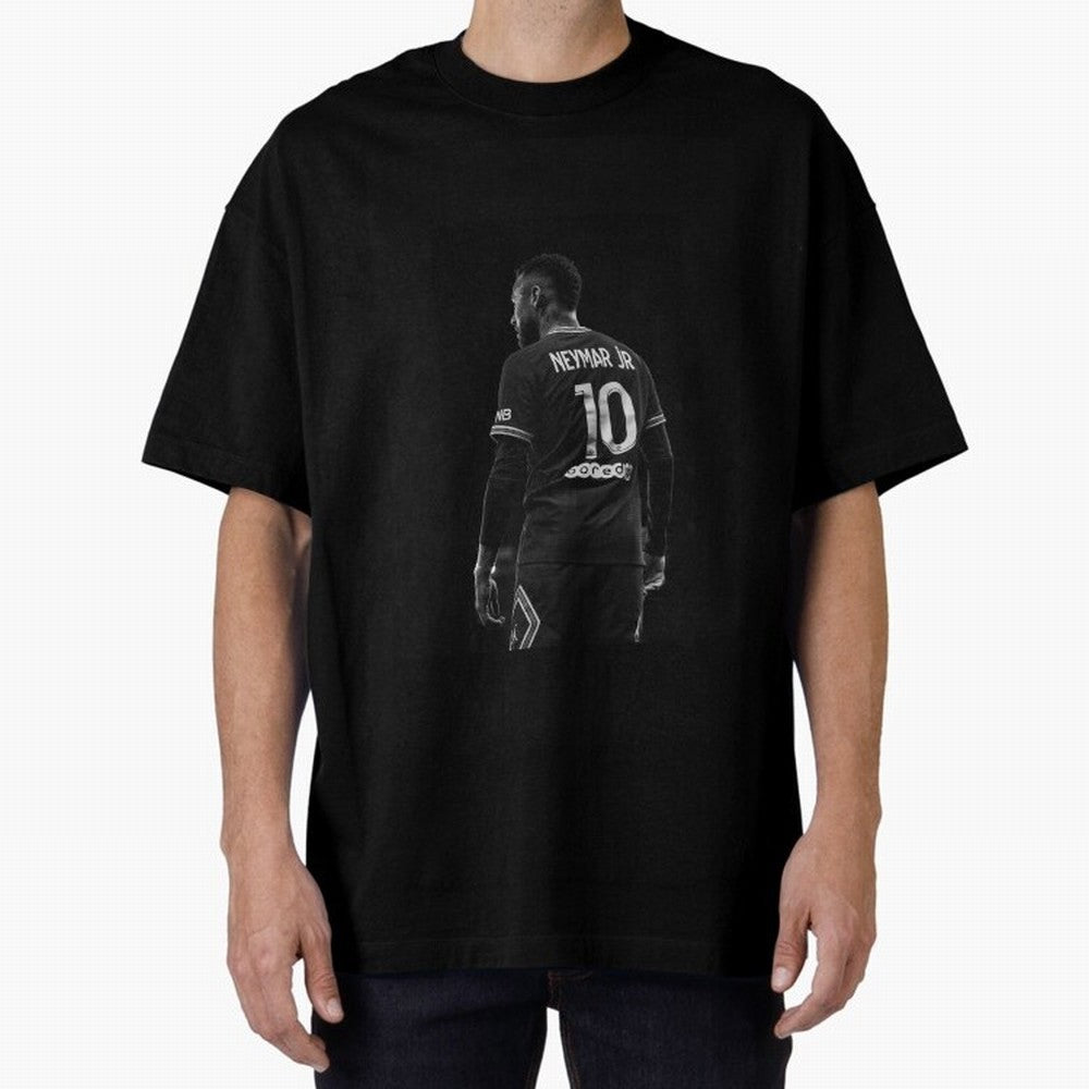 Art Neymar Wallpaper Graphic T-Shirt Bring a Champion Mindset to Match Day Hype around FIFA World Cup 2026 USA Canada Mexico, Neymar, Spain and Netherlands, Vintage Soccer Flavor, Modern Football Stars, National Flags and Final Night Emotion; Ideal