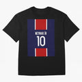 Neymar - Paris 2023 Graphic T-Shirt Support Iconic Players in Match Day Hype around FIFA World Cup 2026 Group Stage, Cristiano Ronaldo, Spain, Football Passion, Legendary Performances, Festival Vibes and Supporter Community; Made for Collectors Who