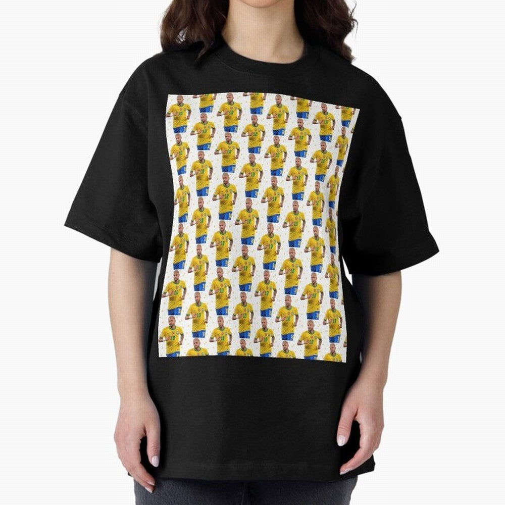 Neymar Star Sexy Graphic T-Shirt Celebrate the Biggest Stage of the FIFA World Cup 2026 USA Canada Mexico Journey through Haaland Highlights, Argentina and Brazil Pride, Championship Spirit, Famous Goals, Roaring Crowds and International Football