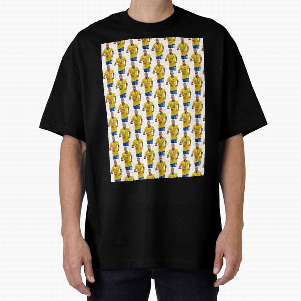 Neymar Star Sexy Graphic T-Shirt Celebrate the Biggest Stage of the FIFA World Cup 2026 USA Canada Mexico Journey through Haaland Highlights, Argentina and Brazil Pride, Championship Spirit, Famous Goals, Roaring Crowds and International Football