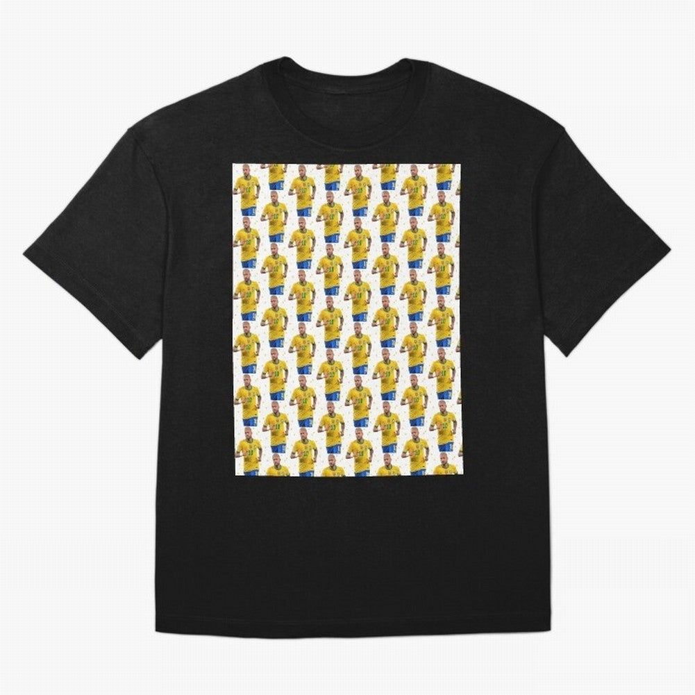 Neymar Star Sexy Graphic T-Shirt Celebrate the Biggest Stage of the FIFA World Cup 2026 USA Canada Mexico Journey through Haaland Highlights, Argentina and Brazil Pride, Championship Spirit, Famous Goals, Roaring Crowds and International Football