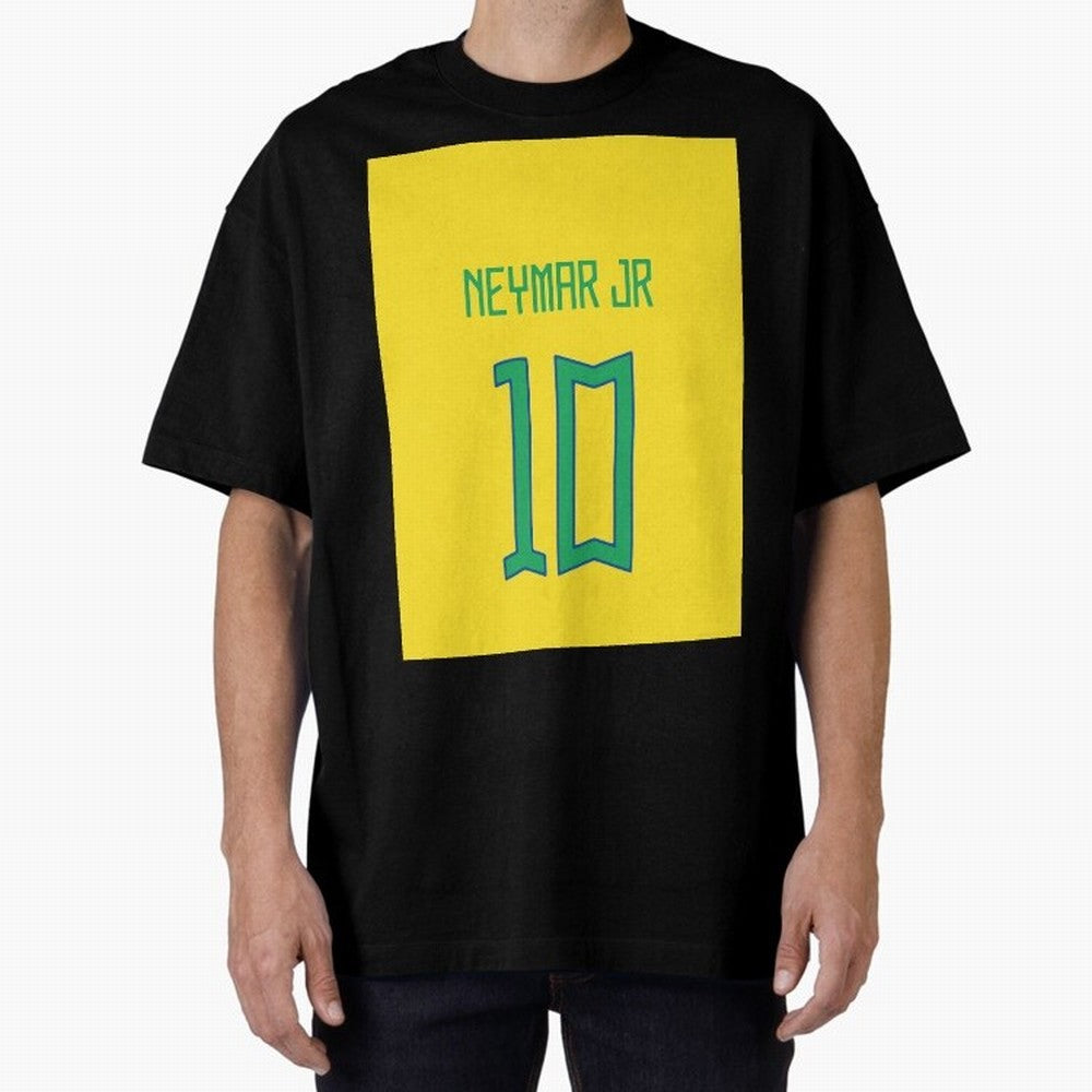 Neymar - Brazil 2022 Graphic T-Shirt Enjoy the Biggest Football Party of Global Football Passion for FIFA World Cup 2026 USA Canada Mexico, Inspired by Haaland, Argentina, Worldwide Fan Energy, Dramatic Goals, Stadium Lights and Championship