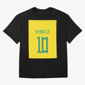 Neymar - Brazil 2022 Graphic T-Shirt Enjoy the Biggest Football Party of Global Football Passion for FIFA World Cup 2026 USA Canada Mexico, Inspired by Haaland, Argentina, Worldwide Fan Energy, Dramatic Goals, Stadium Lights and Championship