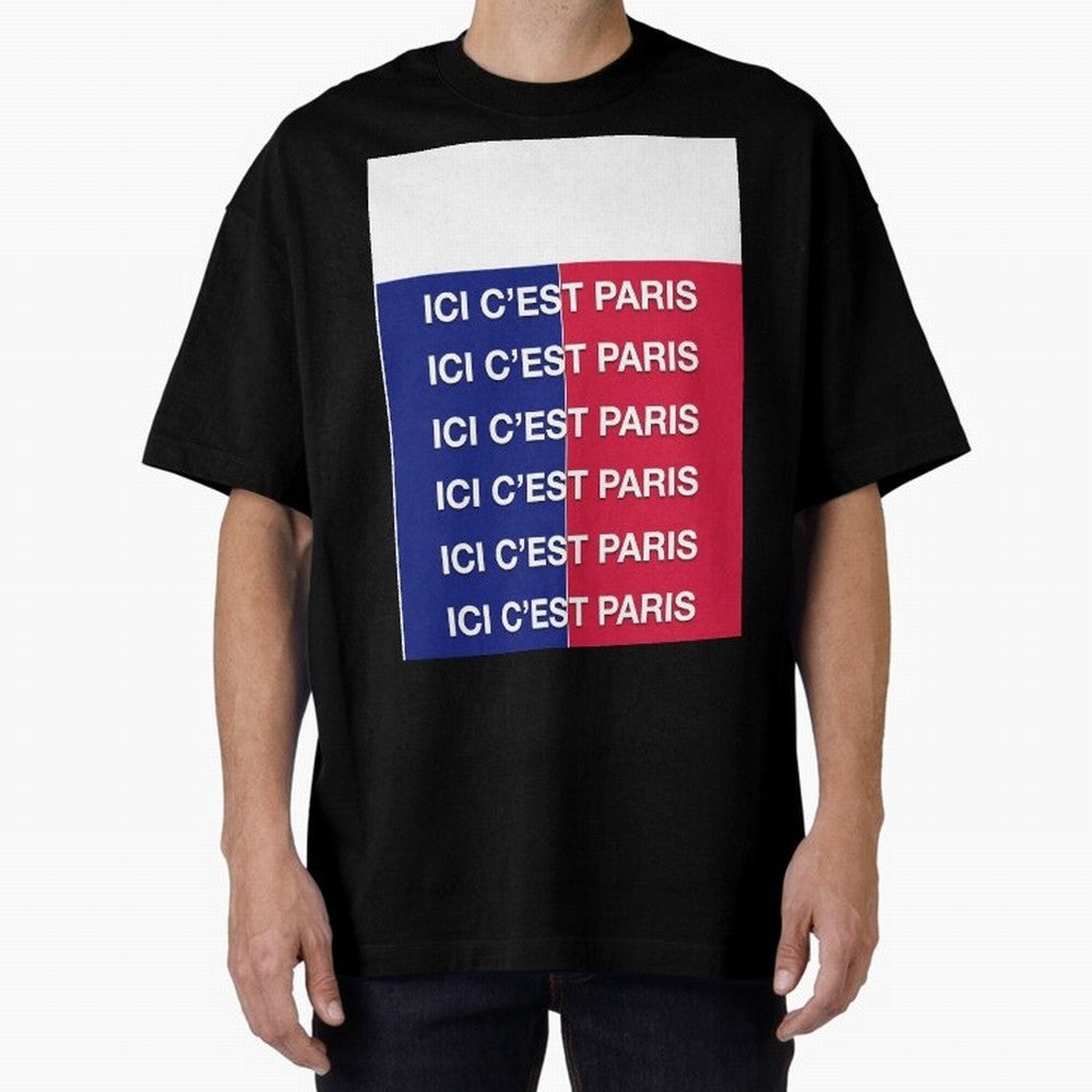 ICI C'EST PARIS Graphic T-Shirt Discover Match Day Hype around FIFA World Cup 2026 USA Canada Mexico, Neymar, Germany, Soccer Culture, Superstar Moments, National Team Dreams and Competitive Fire; Ideal for Passionate Fans Who Love Underdog