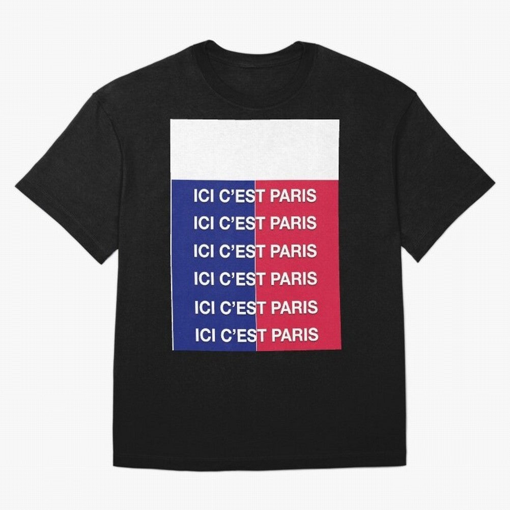 ICI C'EST PARIS Graphic T-Shirt Discover Match Day Hype around FIFA World Cup 2026 USA Canada Mexico, Neymar, Germany, Soccer Culture, Superstar Moments, National Team Dreams and Competitive Fire; Ideal for Passionate Fans Who Love Underdog
