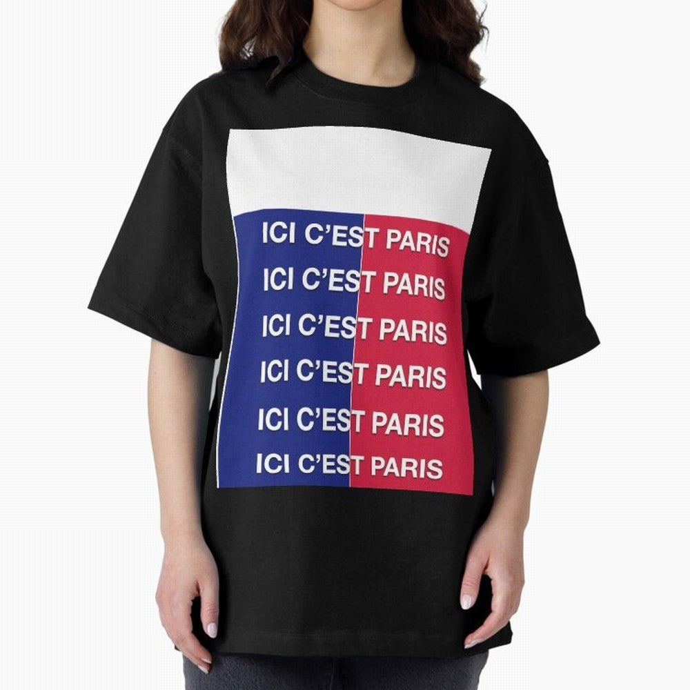 ICI C'EST PARIS Graphic T-Shirt Discover Match Day Hype around FIFA World Cup 2026 USA Canada Mexico, Neymar, Germany, Soccer Culture, Superstar Moments, National Team Dreams and Competitive Fire; Ideal for Passionate Fans Who Love Underdog