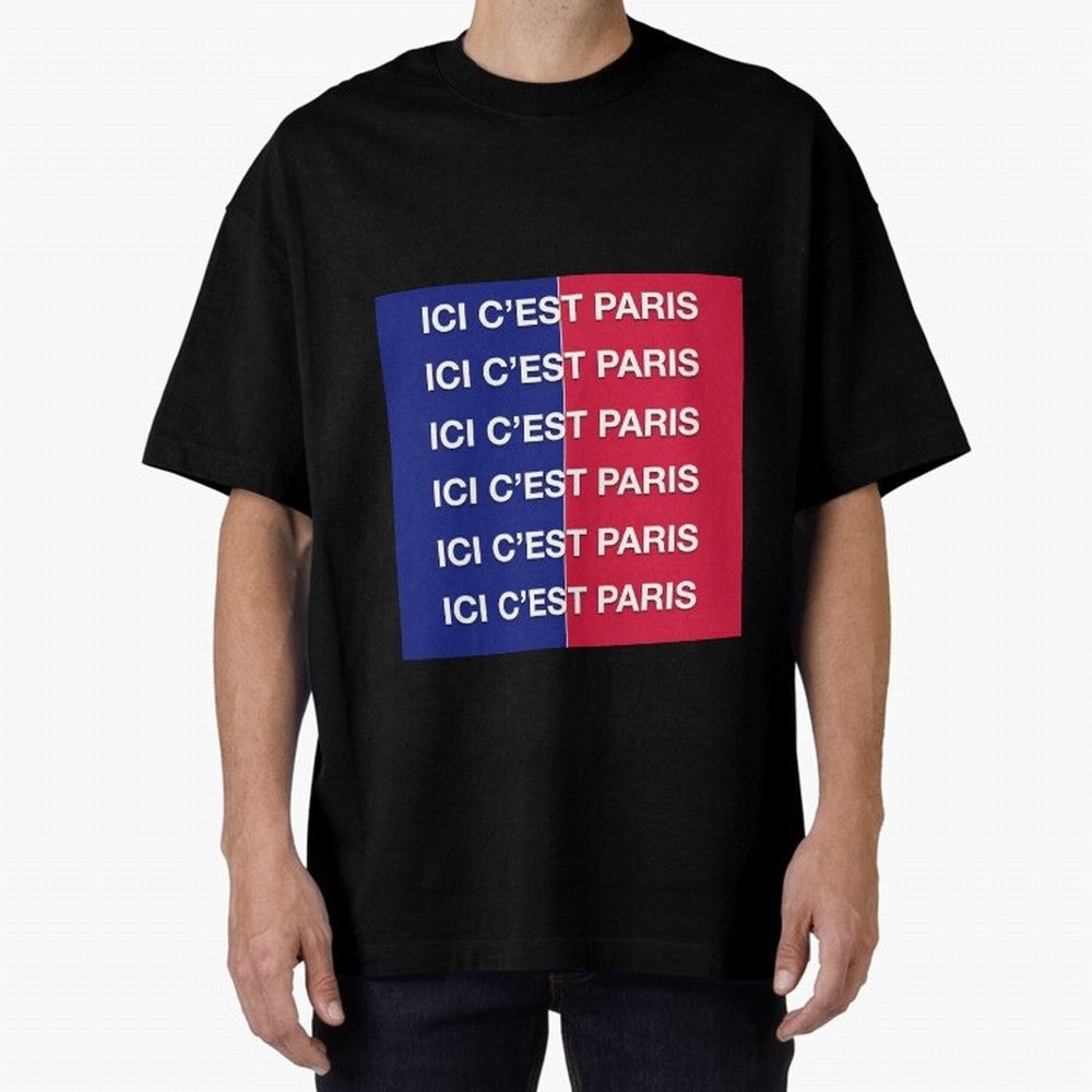 ICI C'EST PARIS Premium T-Shirt Back the Journey through the FIFA World Cup 2026 USA Canada Mexico Journey through Mbappe and Neymar Highlights, Argentina Pride, Supporter Pride, Iconic Celebrations, Legendary Names and Global Match Day Energy;