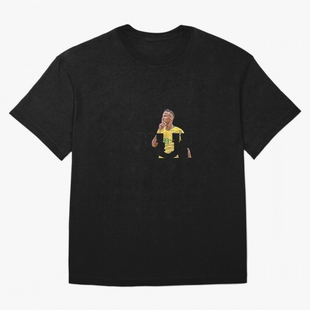 NEYMAR NEVER GIVE UP Premium T-Shirt Share the Excitement of Global Football Passion for FIFA World Cup 2026 Group Stage, with Haaland and Mbappe, Spain and Netherlands, Champion Mindset, Group Stage Buzz, Knockout Tension and Passionate Fan