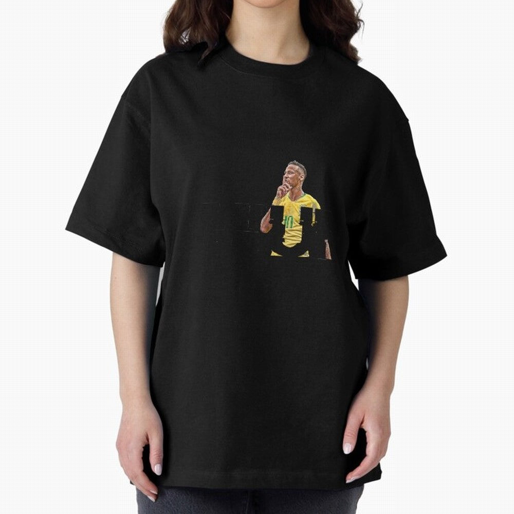 NEYMAR NEVER GIVE UP Premium T-Shirt Share the Excitement of Global Football Passion for FIFA World Cup 2026 Group Stage, with Haaland and Mbappe, Spain and Netherlands, Champion Mindset, Group Stage Buzz, Knockout Tension and Passionate Fan
