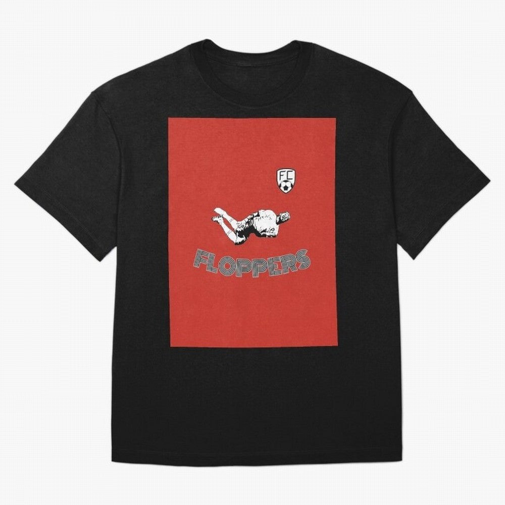 Floppers FC - Unique and Original Design Graphic T-Shirt Show Passion for the Stars of FIFA World Cup 2026 Spirit, Celebrating Argentina, Mbappe, Stadium Memories, Football Loyalty, International Chants and Championship Tradition; Ideal for