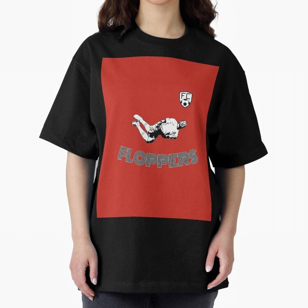Floppers FC - Unique and Original Design Graphic T-Shirt Show Passion for the Stars of FIFA World Cup 2026 Spirit, Celebrating Argentina, Mbappe, Stadium Memories, Football Loyalty, International Chants and Championship Tradition; Ideal for
