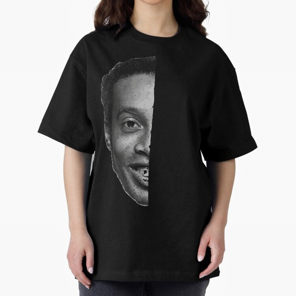 ''Football is about joy.'' Sticker - Ronaldinho Premium T-Shirt Step into Global Football Passion for FIFA World Cup 2026 USA Canada Mexico, Featuring Neymar, Germany, Football Festival Excitement, Trophy Ambitions, Country Rivalries and Star