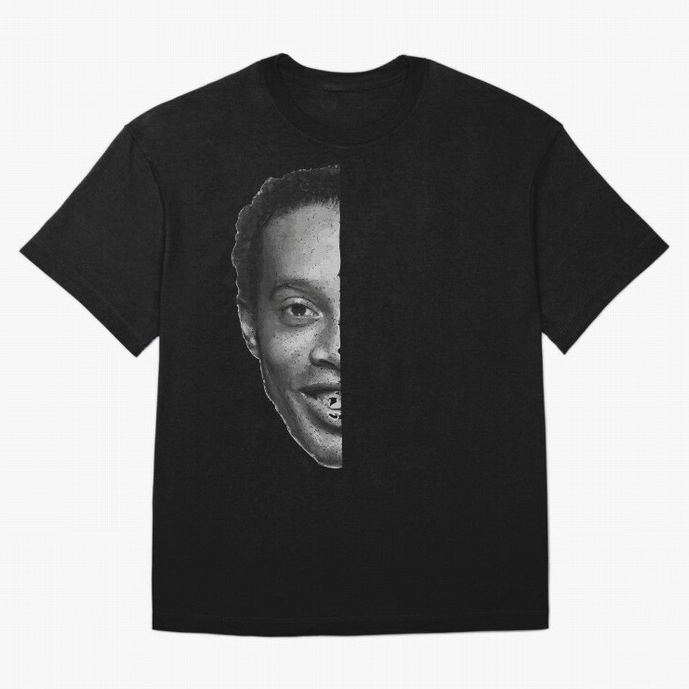 ''Football is about joy.'' Sticker - Ronaldinho Premium T-Shirt Step into Global Football Passion for FIFA World Cup 2026 USA Canada Mexico, Featuring Neymar, Germany, Football Festival Excitement, Trophy Ambitions, Country Rivalries and Star