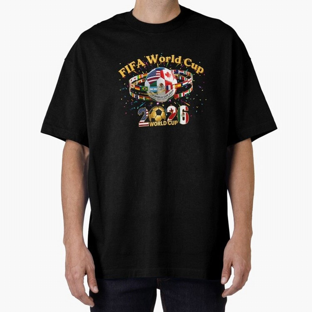 2026 World Cup Soccer World Flags Stadium Graphic Classic T-Shirt Celebrate the Road through FIFA World Cup 2026 Spirit, Driven by Portugal, Cristiano Ronaldo, Classic Soccer Heritage, Championship Pressure, Fan Loyalty and International Pride;