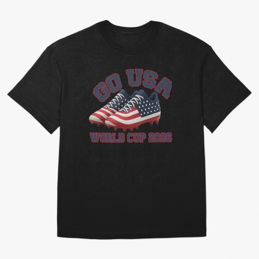 Go USA!. USA 2026, World Cup 2026, World Cup soccer, USA Soccer, USA Men Classic T-Shirt Bring a Vintage Feel to Match Day Hype around FIFA World Cup 2026 Group Stage, Messi and Cristiano Ronaldo, Spain and Netherlands, Fan Favorite Moments,