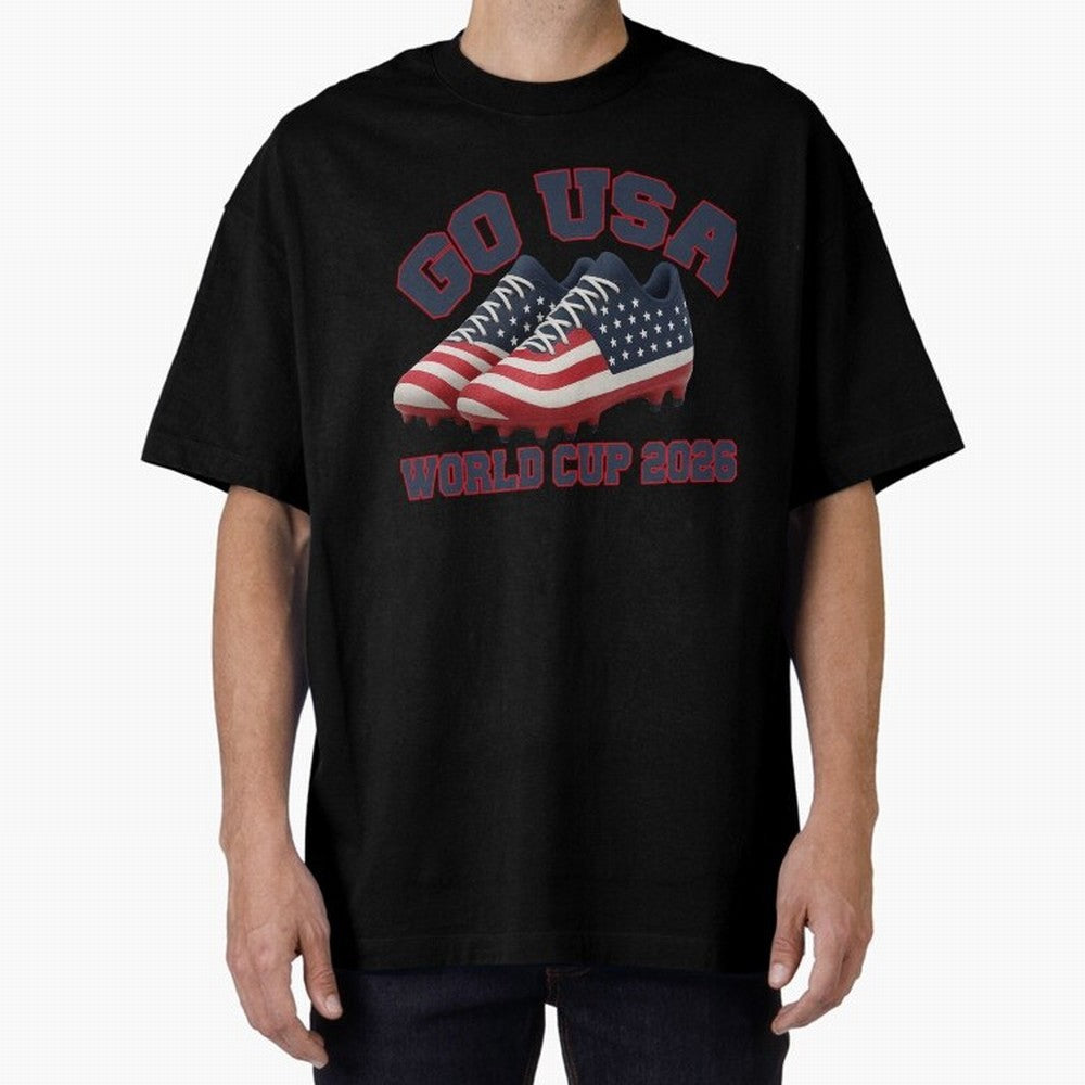 Go USA!. USA 2026, World Cup 2026, World Cup soccer, USA Soccer, USA Men Classic T-Shirt Bring a Vintage Feel to Match Day Hype around FIFA World Cup 2026 Group Stage, Messi and Cristiano Ronaldo, Spain and Netherlands, Fan Favorite Moments,