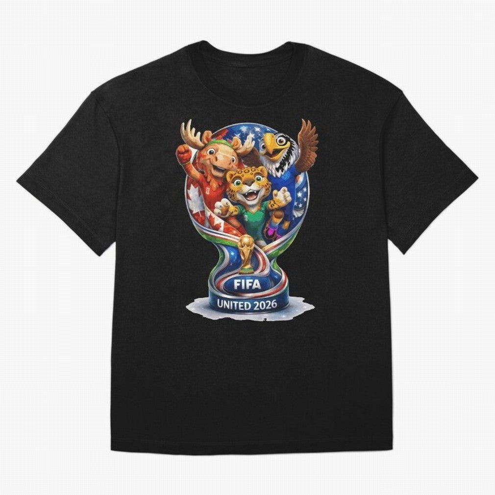 FIFA World Cup 2026 Humorous For Football Fan Classic T-Shirt Show Championship Spirit for FIFA World Cup 2026 USA Canada Mexico Spirit, Centered on Argentina and Brazil, Messi, Neymar and Mbappe, Soccer Culture, Superstar Moments, National Team