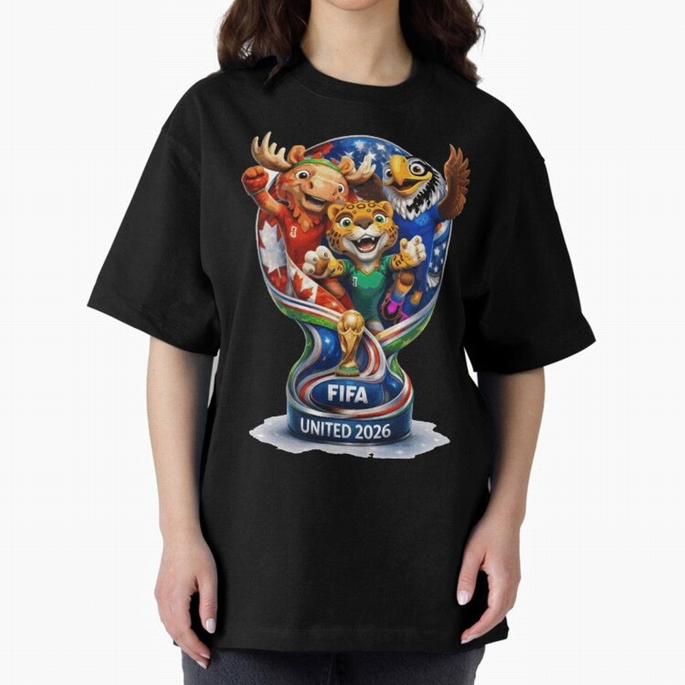FIFA World Cup 2026 Humorous For Football Fan Classic T-Shirt Show Championship Spirit for FIFA World Cup 2026 USA Canada Mexico Spirit, Centered on Argentina and Brazil, Messi, Neymar and Mbappe, Soccer Culture, Superstar Moments, National Team