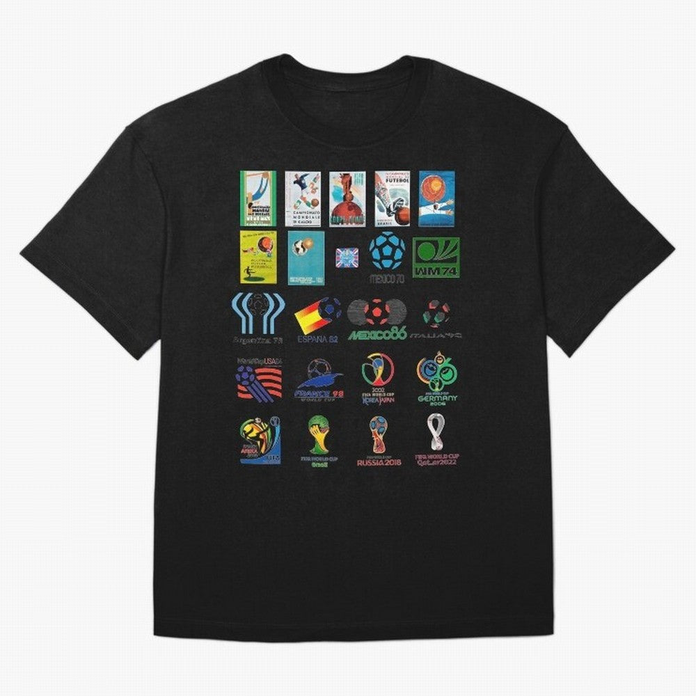 Soccer world logos Classic T-Shirt Stand Proud for Match Day Hype around FIFA World Cup 2026, Neymar, Haaland and Cristiano Ronaldo, France, Football History, Final Match Energy, Crowd Noise and Once in a Lifetime Moments; Great for Watch Parties,