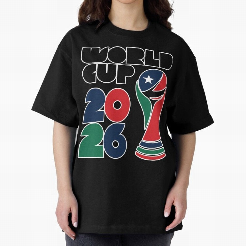 Minimalist Funky World Cup 2026 Design Classic T-Shirt Bring Home the FIFA World Cup 2026 Group Stage Journey through Neymar, Haaland and Cristiano Ronaldo Highlights, Portugal Pride, Tournament Hype, Historic Matchups, Family Viewing Parties and