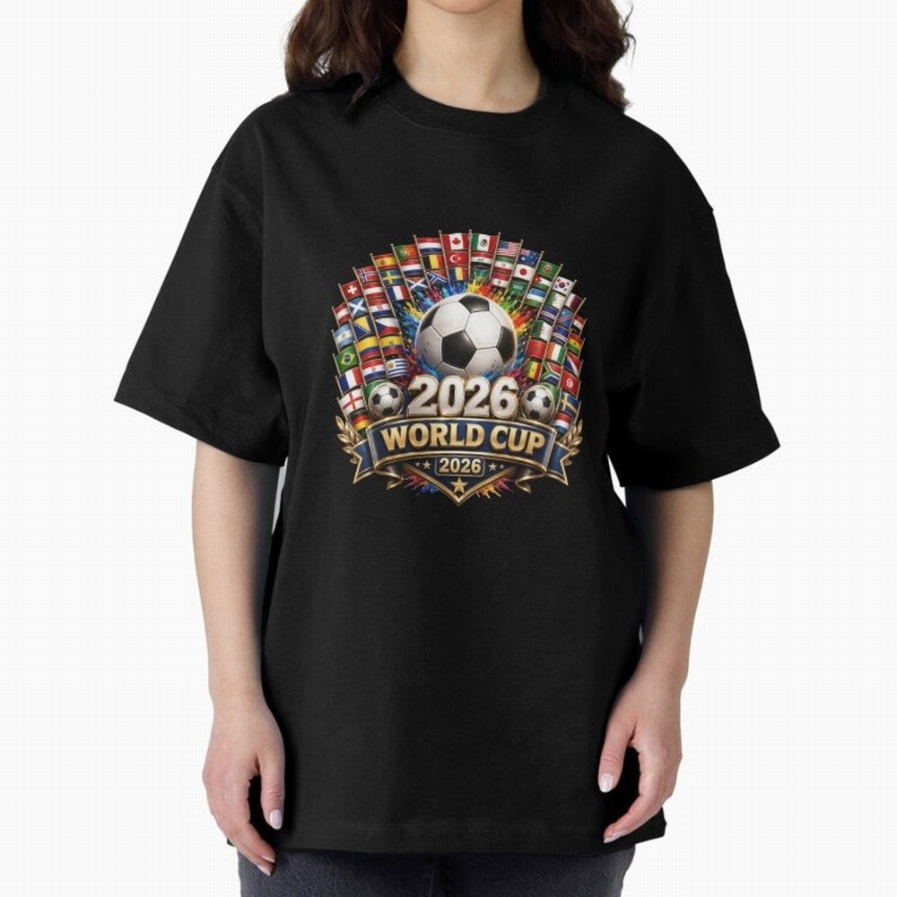 World Cup 2026, Soccer Tournament, 2026 Retro World Cup, Usa Canada Mexico Football Classic T-Shirt Turn Football Passion into FIFA World Cup 2026 Group Stage Spirit, Inspired by France, Cristiano Ronaldo, Haaland and CR7, Sports Nostalgia,