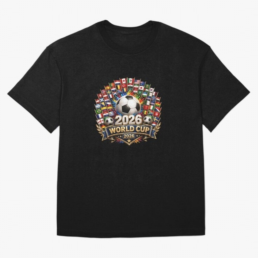 World Cup 2026, Soccer Tournament, 2026 Retro World Cup, Usa Canada Mexico Football Classic T-Shirt Turn Football Passion into FIFA World Cup 2026 Group Stage Spirit, Inspired by France, Cristiano Ronaldo, Haaland and CR7, Sports Nostalgia,