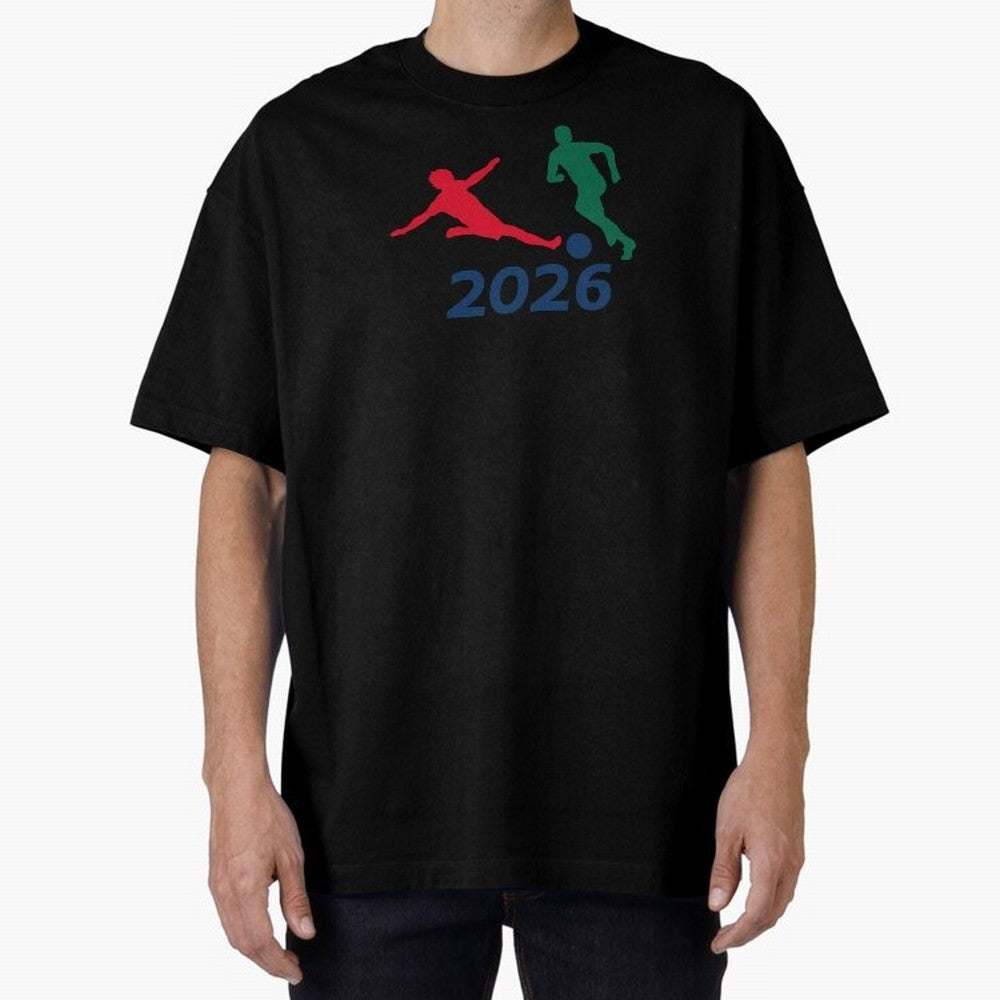 Footie Time Classic T-Shirt Refresh FIFA World Cup 2026 Group Stage Spirit, Filled with England, Cristiano Ronaldo, Haaland and CR7, Sports Nostalgia, International Competition, Famous Players and Unforgettable Victories; Perfect for Fans,