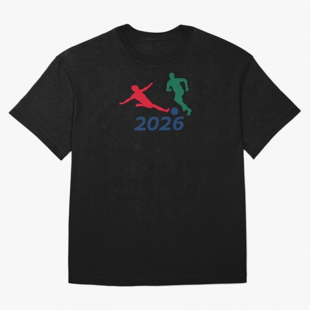 Footie Time Classic T-Shirt Refresh FIFA World Cup 2026 Group Stage Spirit, Filled with England, Cristiano Ronaldo, Haaland and CR7, Sports Nostalgia, International Competition, Famous Players and Unforgettable Victories; Perfect for Fans,