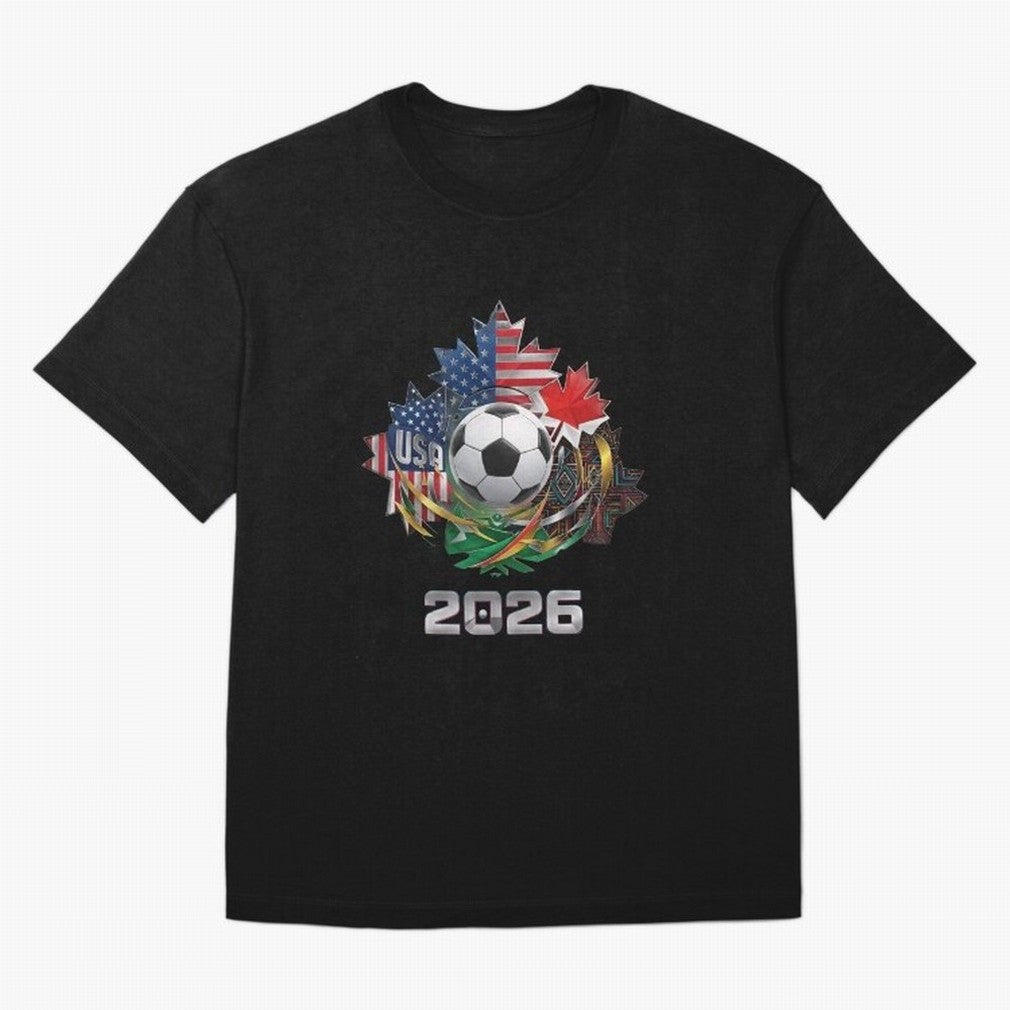 United Americas Classic T-Shirt Bring Supporter Culture to FIFA World Cup 2026 USA Canada Mexico Inspired by Haaland, Portugal Energy, Classic Soccer Heritage, Championship Pressure, Fan Loyalty and International Pride; Great for Supporters Who