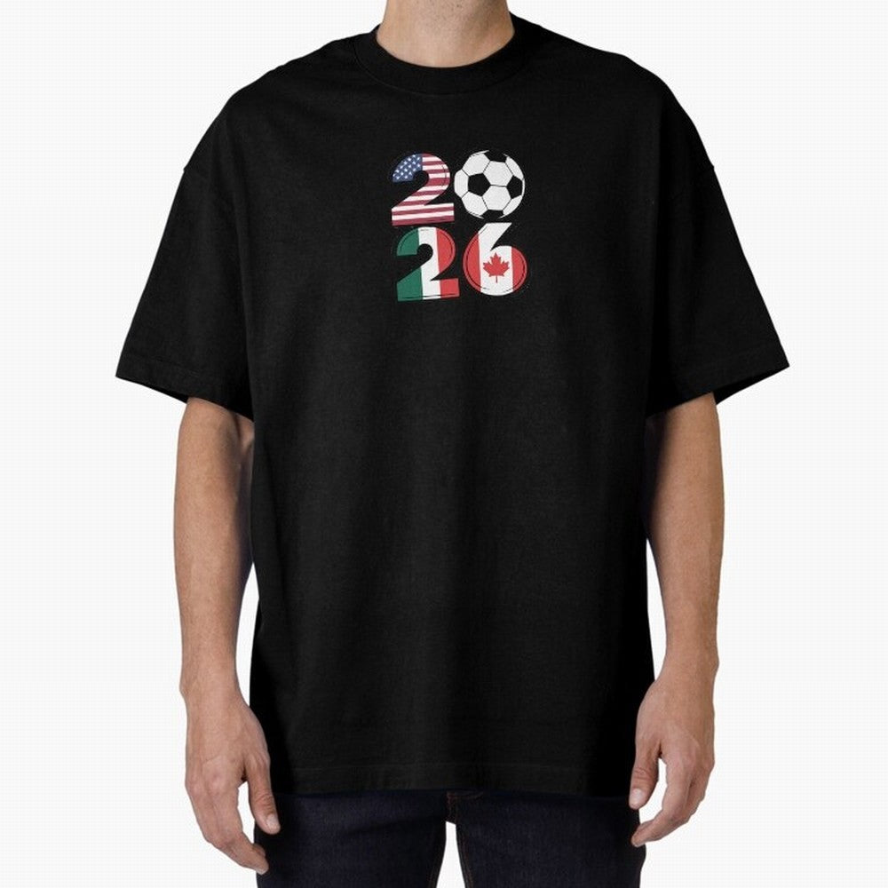 2026 soccer logo Classic T-Shirt Feel the Heartbeat of Match Day Hype around FIFA World Cup 2026, Messi, Neymar and Mbappe, Netherlands, Stadium Memories, Football Loyalty, International Chants and Championship Tradition; Ideal for Passionate Fans