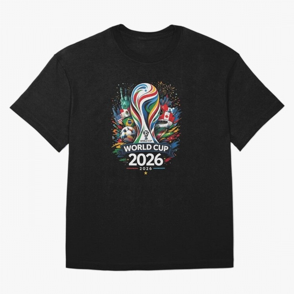 World Cup 2026, Soccer Fan Classic T-Shirt Remember FIFA World Cup 2026 Group Stage for Fans of Haaland and Brazil, Portugal and Argentina, Bringing Game Day Rituals, Football Legends, Country Pride and the Road to the Final; Perfect for Fans,