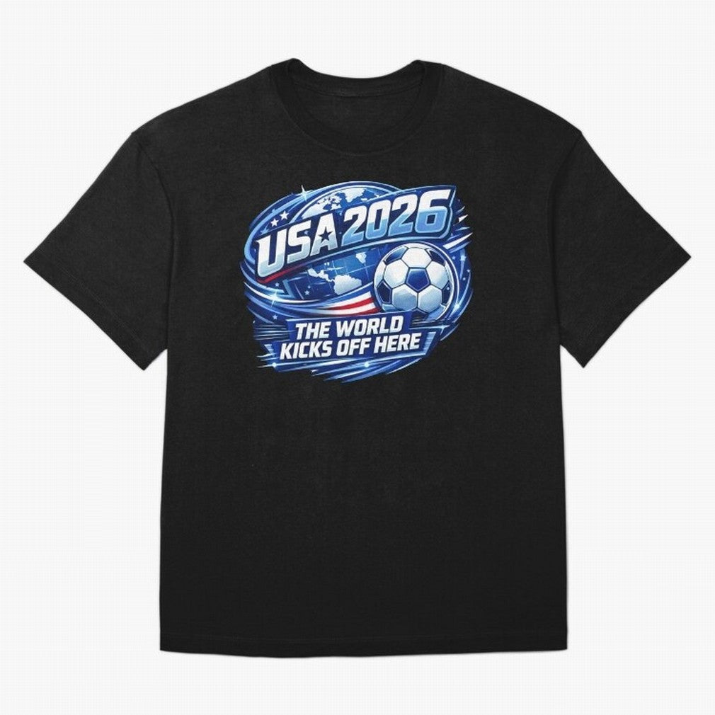 World Cup 2026 Classic T-Shirt Feel the Heartbeat of FIFA World Cup 2026 USA Canada Mexico Spirit, Featuring England, France and Netherlands, Neymar, Classic Soccer Heritage, Championship Pressure, Fan Loyalty and International Pride; Great for