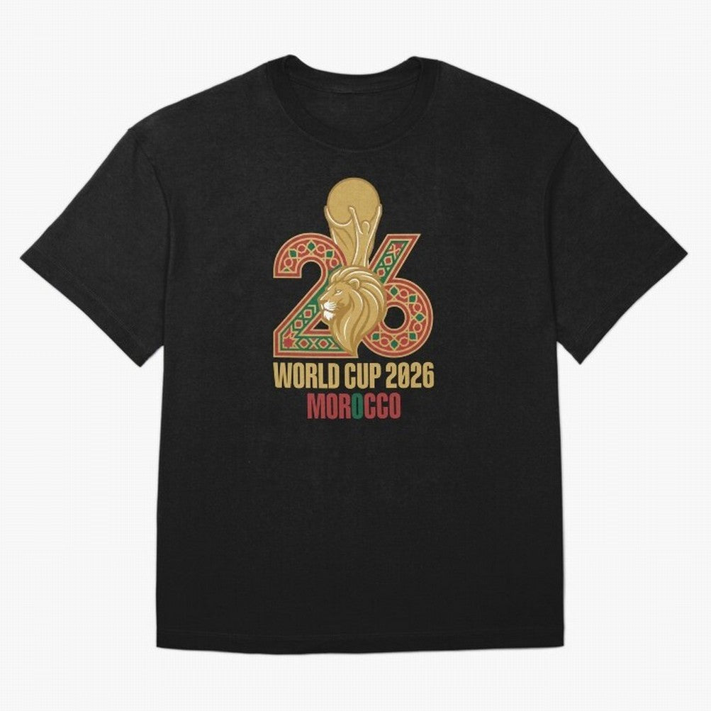 Copy of WORLD CUP 2026 MOROCCO Classic T-Shirt Build Global Football Passion for FIFA World Cup 2026 USA Canada Mexico, Highlighting Neymar, England, France and Netherlands, Fan Favorite Moments, National Team Passion, Big Match Drama and Soccer