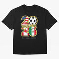 World Cup 2026, Usa Canada Mexico Football Classic T-Shirt Honor Football Greatness during FIFA World Cup 2026 USA Canada Mexico Spirit, Driven by Portugal, Spain and Germany, Neymar, Classic Soccer Heritage, Championship Pressure, Fan Loyalty and
