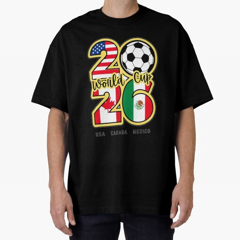 World Cup 2026, Usa Canada Mexico Football Classic T-Shirt Honor Football Greatness during FIFA World Cup 2026 USA Canada Mexico Spirit, Driven by Portugal, Spain and Germany, Neymar, Classic Soccer Heritage, Championship Pressure, Fan Loyalty and