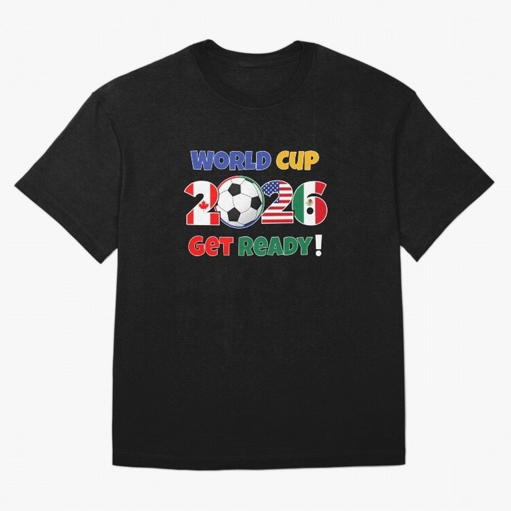 World Cup 2026, World Cup 2026, Soccer Fan Graphic, Football Lover Classic T-Shirt Show Love for Legendary Goals in FIFA World Cup 2026 USA Canada Mexico Spirit, Featuring Brazil, Portugal and Argentina, Mbappe and Neymar, Global Supporter Spirit,