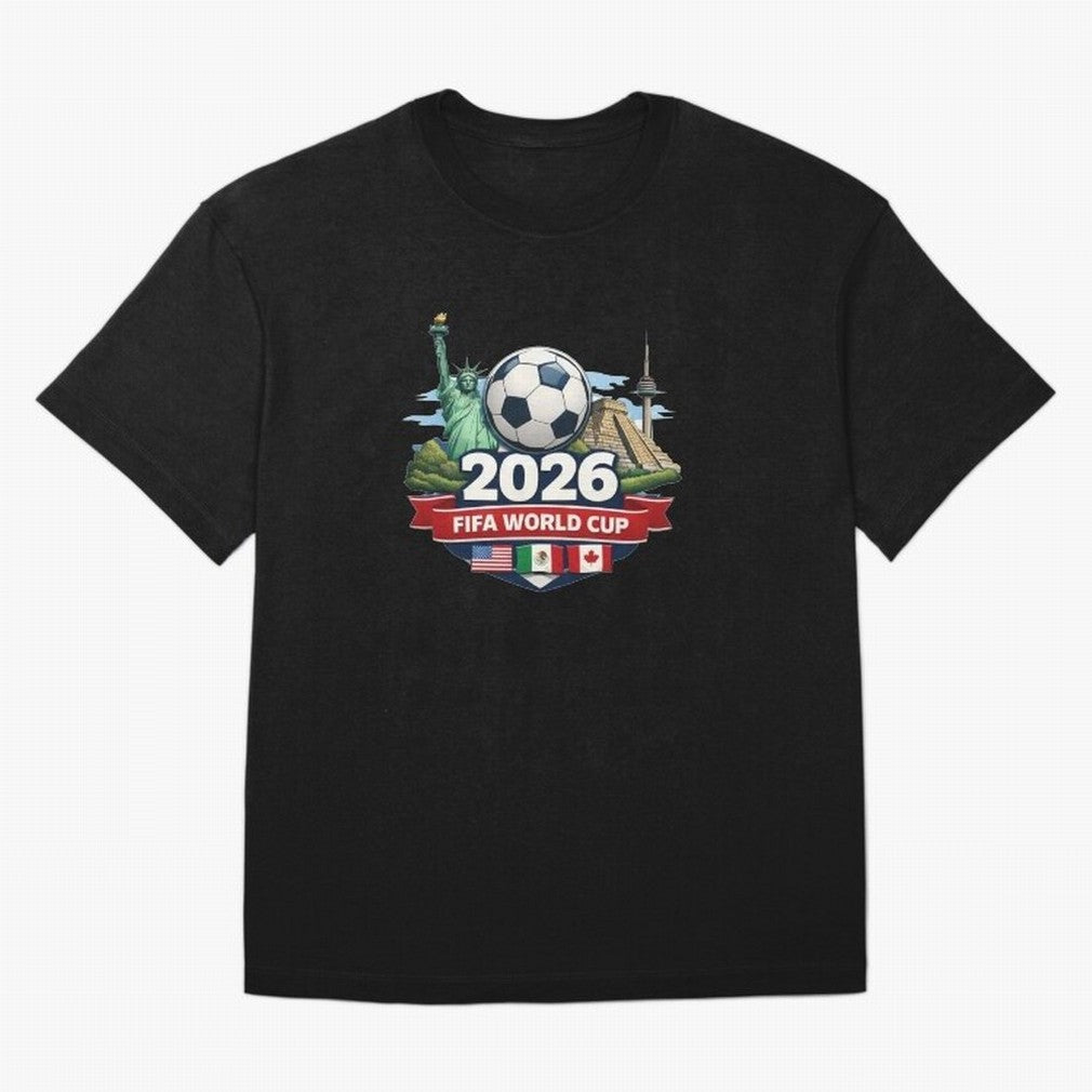 FIFA World Cup 2026 US Canada mexico Classic T-Shirt Keep Football History Alive during FIFA World Cup 2026 Group Stage Built around Mbappe and Neymar, Argentina, France and Brazil Energy, Retro Football Energy, Iconic Rivalries, Trophy Chase Drama