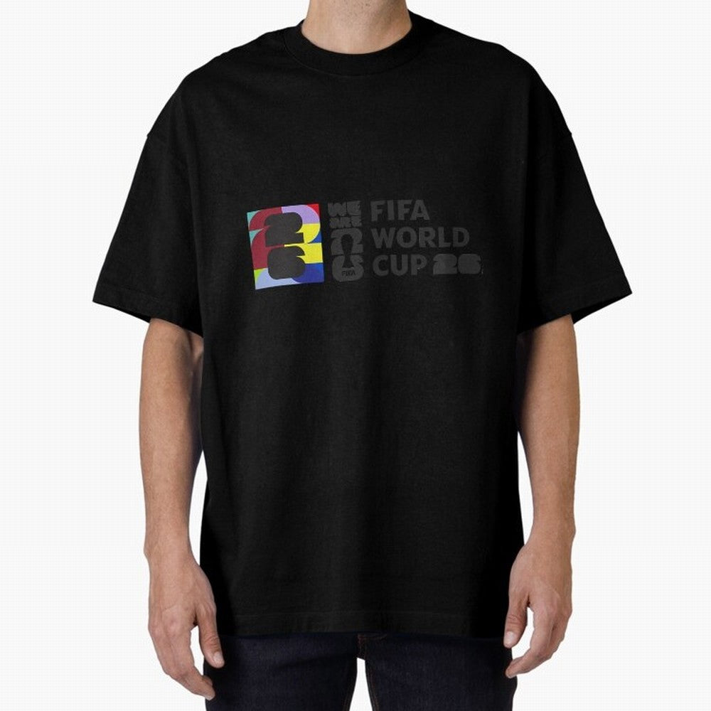 World Cup26 Event Colorblock Classic T-Shirt Keep the Match Day Mood of Global Football Passion for FIFA World Cup 2026 Group Stage, Centered on Haaland, Spain, Classic Soccer Heritage, Championship Pressure, Fan Loyalty and International Pride;