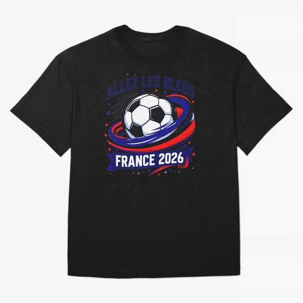 France Fan Art World Cup 2026 Classic T-Shirt Celebrate the Stars of FIFA World Cup 2026 USA Canada Mexico for Fans of Messi and Germany, Bringing Football Festival Excitement, Trophy Ambitions, Country Rivalries and Star Player Buzz; Ideal for