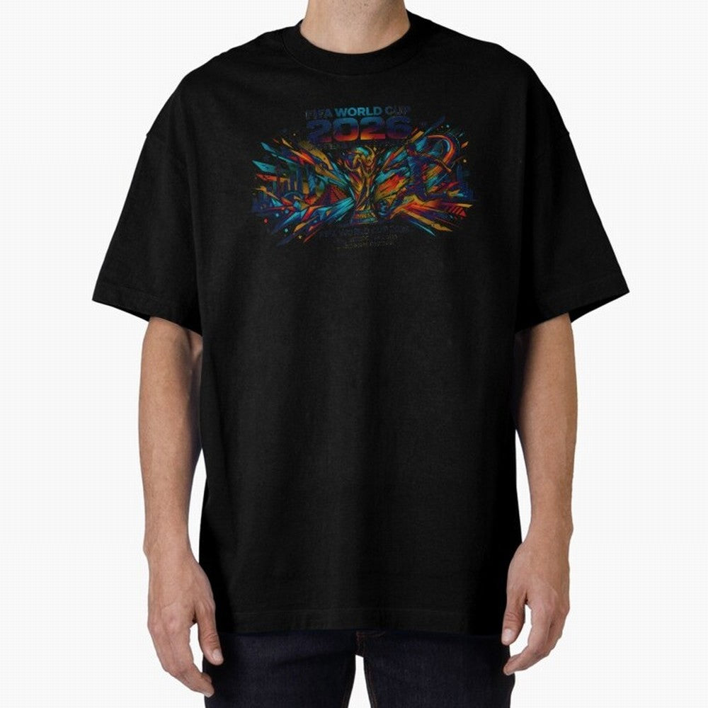 FIFA World Cup 2026 Classic T-Shirt Capture Stadium Memories from Global Football Passion for FIFA World Cup 2026 Group Stage, Capturing Haaland and Mbappe, Brazil, Portugal and Argentina, Vintage Soccer Flavor, Modern Football Stars, National