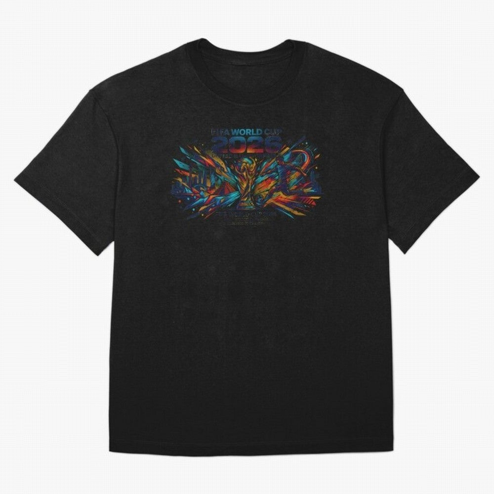 FIFA World Cup 2026 Classic T-Shirt Capture Stadium Memories from Global Football Passion for FIFA World Cup 2026 Group Stage, Capturing Haaland and Mbappe, Brazil, Portugal and Argentina, Vintage Soccer Flavor, Modern Football Stars, National