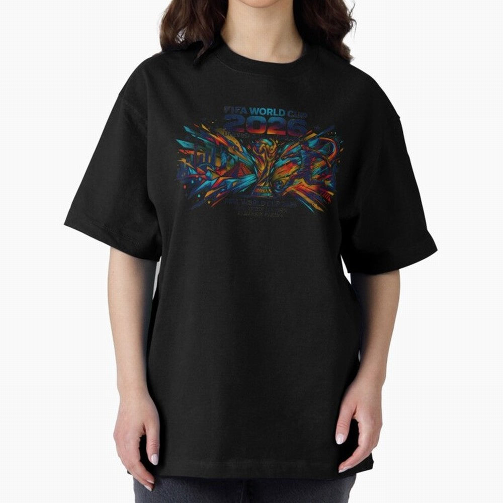 FIFA World Cup 2026 Classic T-Shirt Capture Stadium Memories from Global Football Passion for FIFA World Cup 2026 Group Stage, Capturing Haaland and Mbappe, Brazil, Portugal and Argentina, Vintage Soccer Flavor, Modern Football Stars, National