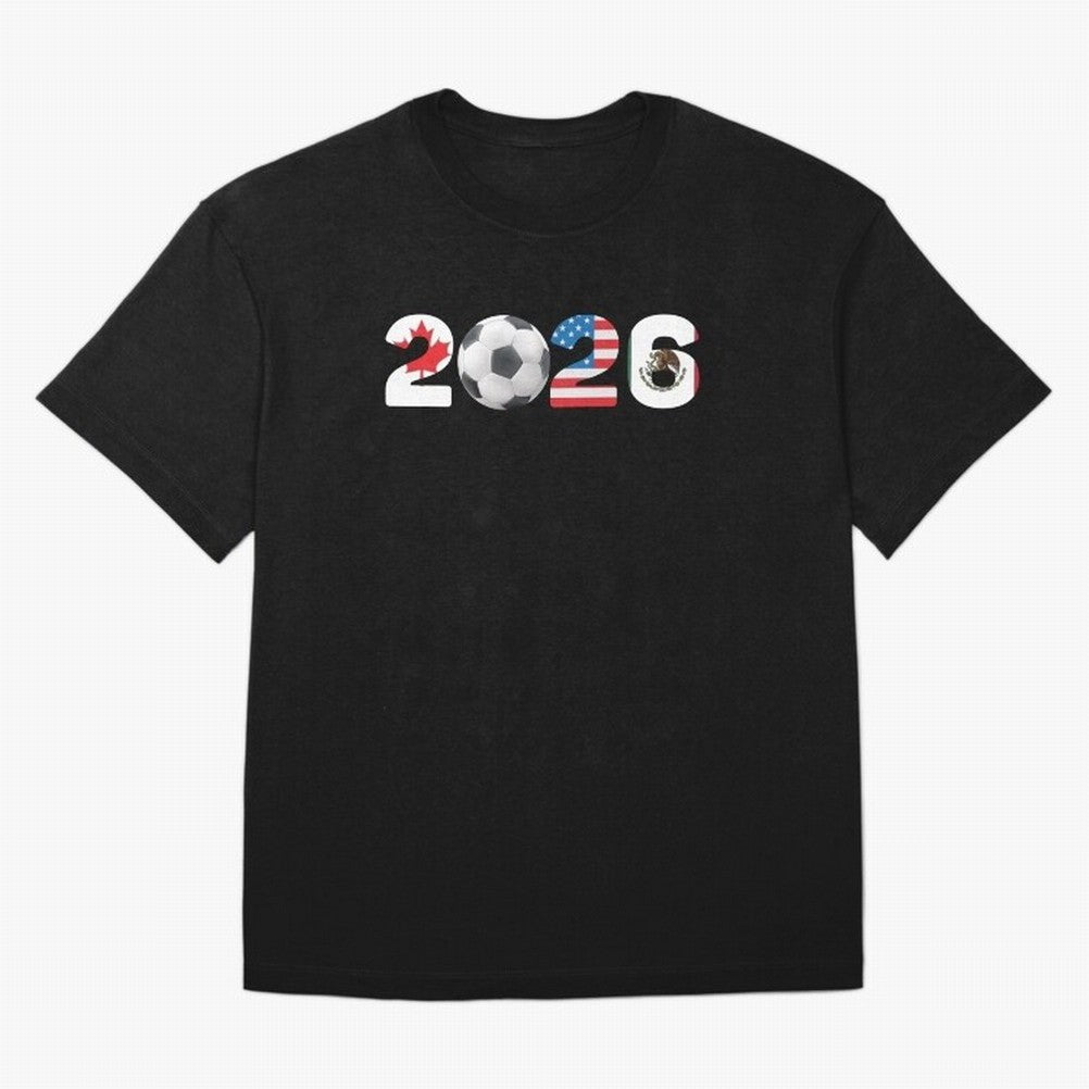 2026 North America Football Massive Event Soccer Ball Classic T-Shirt Make Memories around FIFA World Cup 2026 Group Stage for Fans of Haaland and Spain, Bringing Supporter Pride, Iconic Celebrations, Legendary Names and Global Match Day Energy;