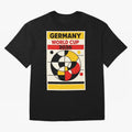 Elegant and Geometrical Germany World Cup 2026 Poster Classic T-Shirt Join FIFA World Cup 2026 USA Canada Mexico for Fans of Neymar and Spain and Netherlands, Bringing Match Day Excitement, Supporter Culture, Golden Goals and Global Football