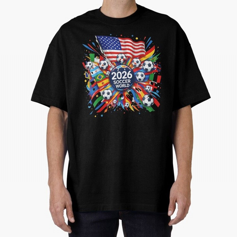 2026 Soccer World Cup United States Mexico Canada Football Championship Tournament Classic T-Shirt Bring Global Tournament Vibes to FIFA World Cup 2026 Group Stage for Fans of Neymar, Haaland and Cristiano Ronaldo and Spain, Bringing Global