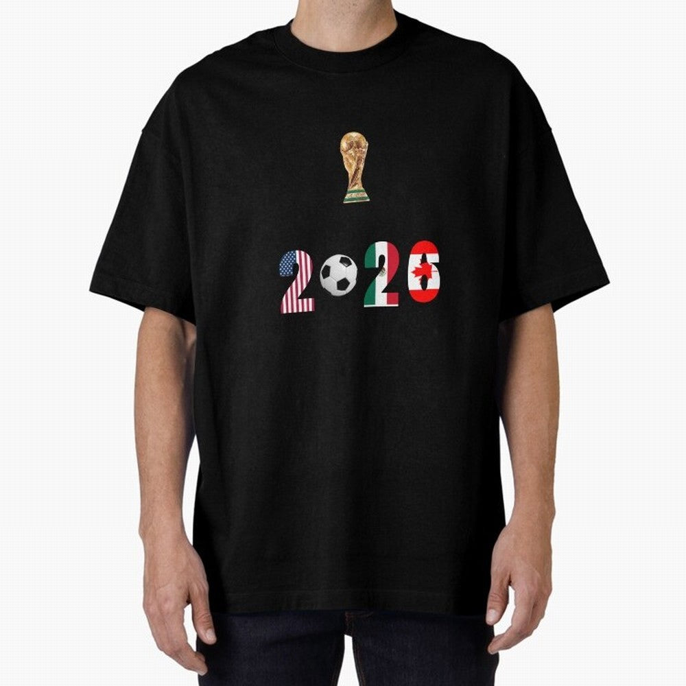 FIFA WORLD CUP Classic T-Shirt Embrace FIFA World Cup 2026 USA Canada Mexico for Fans of Haaland and England and Germany, Bringing Match Day Excitement, Supporter Culture, Golden Goals and Global Football Passion; Ideal for Football Dads, Football
