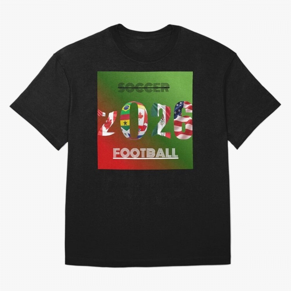 Football Classic T-Shirt Relive Legendary Nights from FIFA World Cup 2026 Group Stage Spirit, Filled with Netherlands, Neymar, Haaland and Cristiano Ronaldo, Match Day Excitement, Supporter Culture, Golden Goals and Global Football Passion; Ideal